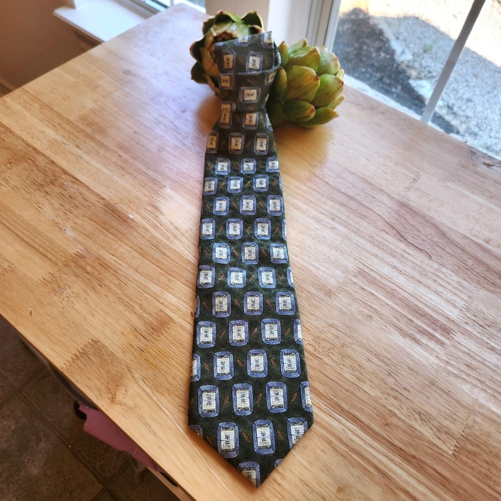 Jimmy V Men's Tie Joe Theismann Collection‎ One 100% Silk 4"X58"